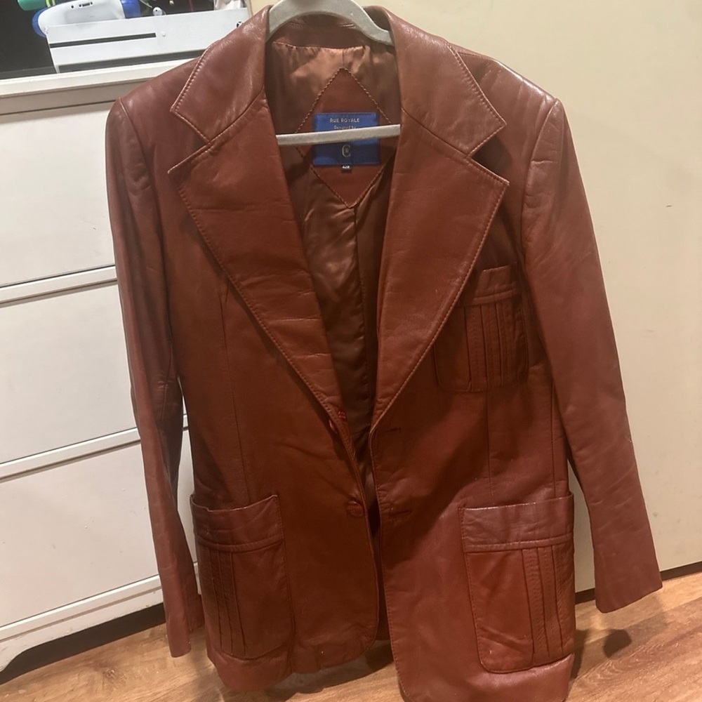 Men’s leather jacket
